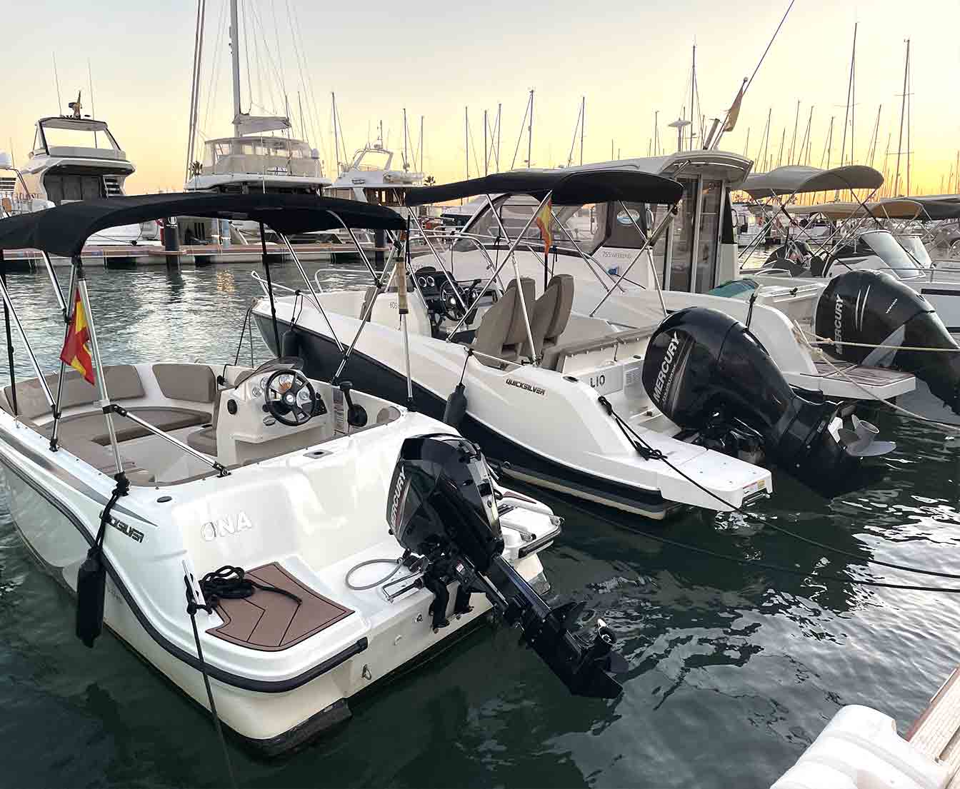 Alquiler de barcos en Sitges