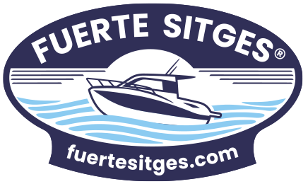 Logotipo oficial de Fuerte Sitges: Flota de alquiler de barcos